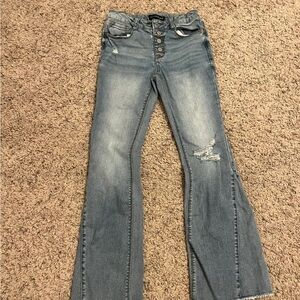 Vanilla Star Light Blue Flare Jeans